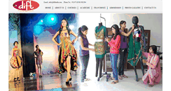 Desktop Screenshot of diftindia.com